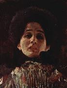Gustav Klimt Portrat einer Frau oil painting artist